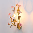 Load image into Gallery viewer, Heritage Floral Wall Lamp