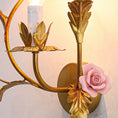 Load image into Gallery viewer, Heritage Floral Wall Lamp