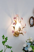 Load image into Gallery viewer, Heritage Floral Wall Lamp