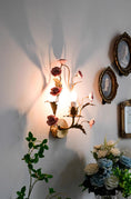 Load image into Gallery viewer, Heritage Floral Wall Lamp