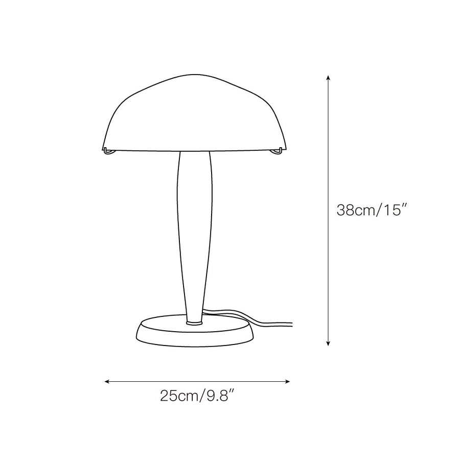 Herman Table Lamp – detail 3 — Dimension drawings 1