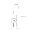 Load image into Gallery viewer, Hillsdale Plug-in Wall Sconce