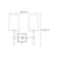 Load image into Gallery viewer, Hillsdale Plug-in Wall Sconce