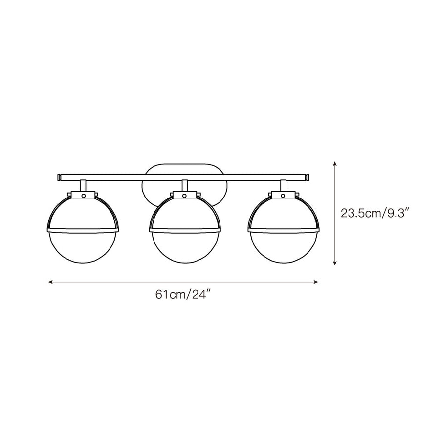 Hollis Wall Lamp – detail 4 — Dimension drawings 2