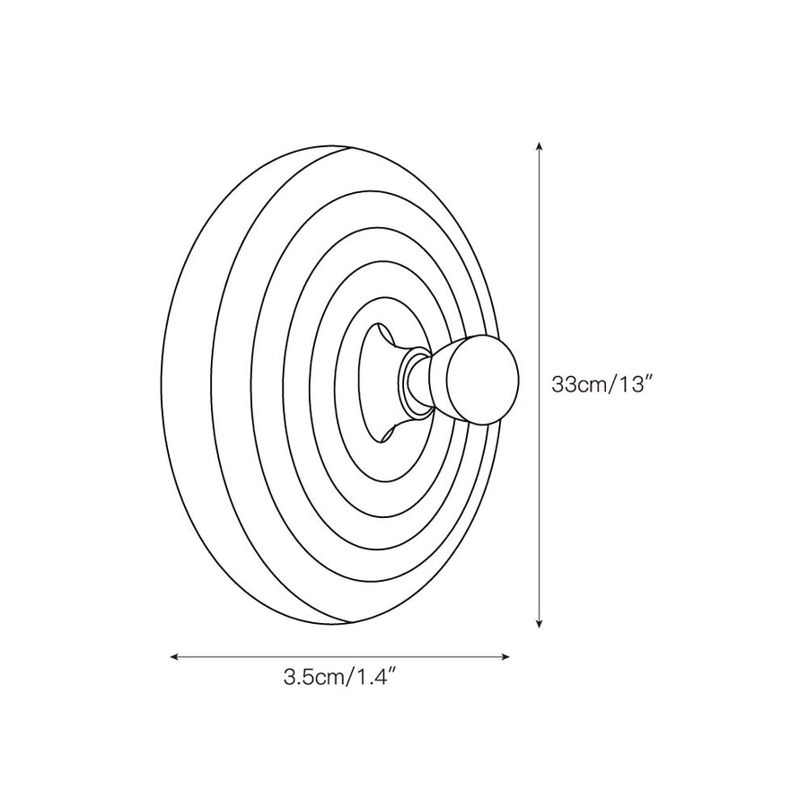 Honsel Leuchten Wall Lamp – detail 4 — Dimension drawings 2