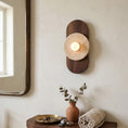 Load image into Gallery viewer, Horizon Travertine Wall Sconce