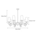 Load image into Gallery viewer, Hour Rho Chandelier