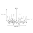 Load image into Gallery viewer, Hour Rho Chandelier