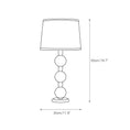 Load image into Gallery viewer, Hugo Barbell Table Lamp