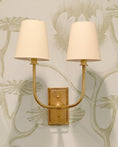 Load image into Gallery viewer, Brass Hulton Wall Lamp