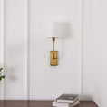 Load image into Gallery viewer, Brass Hulton Wall Lamp