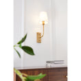 Load image into Gallery viewer, Brass Hulton Wall Lamp