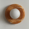 Load image into Gallery viewer, Orli Yellow Onyx Sconce