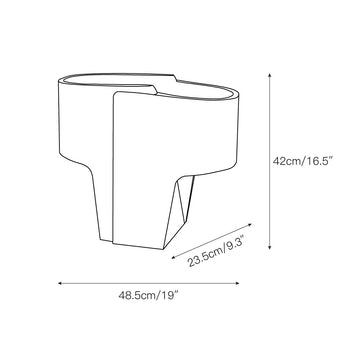 Onyx Texture Table Lamp – detail 3 — Dimension drawings 1