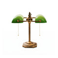Load image into Gallery viewer, Cambridge Twin Library Table Lamp