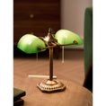 Load image into Gallery viewer, Cambridge Twin Library Table Lamp