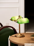Load image into Gallery viewer, Cambridge Twin Library Table Lamp