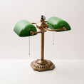 Load image into Gallery viewer, Cambridge Twin Library Table Lamp