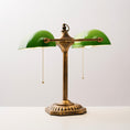 Load image into Gallery viewer, Cambridge Twin Library Table Lamp