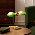 Load image into Gallery viewer, Cambridge Twin Library Table Lamp