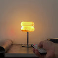 Load image into Gallery viewer, Jade Donut Table Lamp