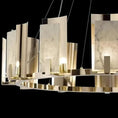 Load image into Gallery viewer, Jessie Alabaster Round Chandelier