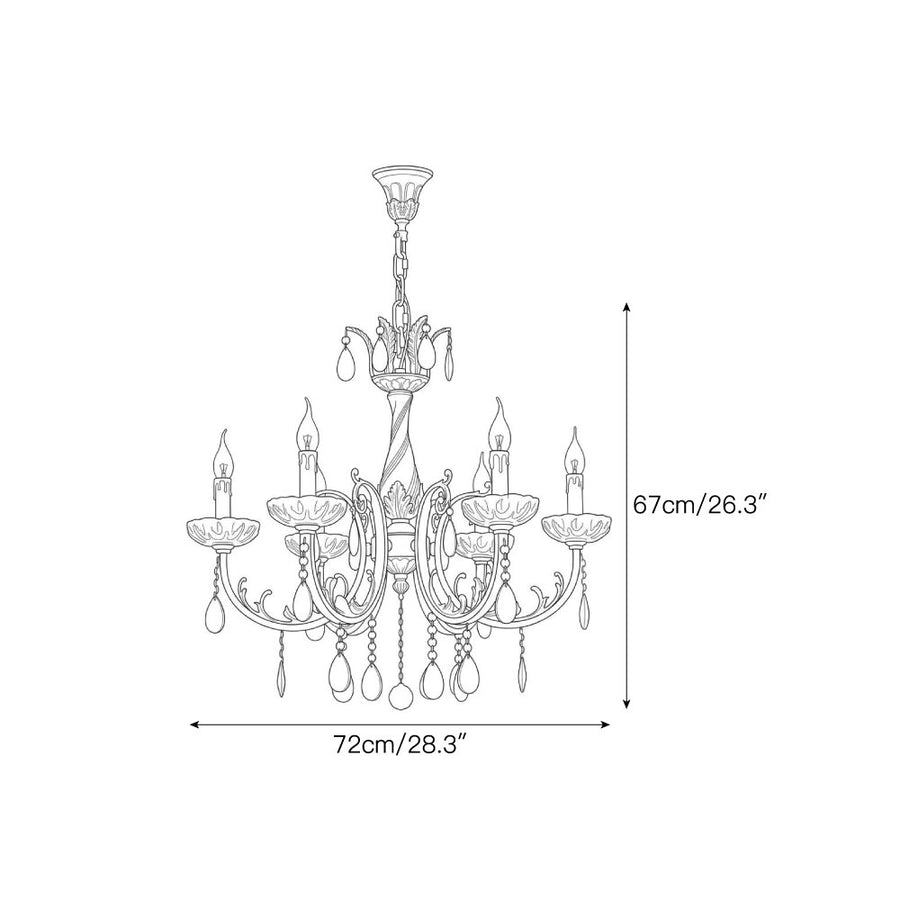 Lustre Juliet — Dimension drawings 1