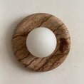 Load image into Gallery viewer, Orli Beige Marble Sconce