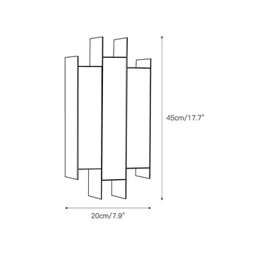 Kamila Alabaster Wall Lamp – detail 3 — Dimension drawings 1