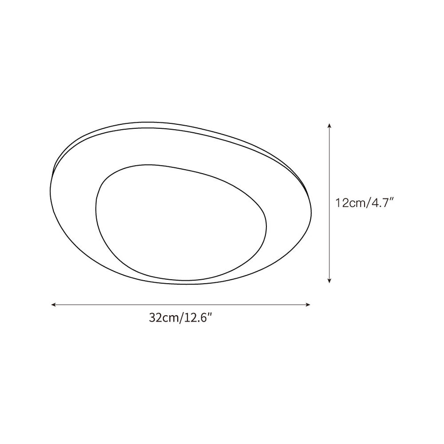 Kauai Ceiling Lamp – detail 3 — Dimension drawings 1