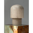 Load image into Gallery viewer, Kennett Travertine Table Lamp