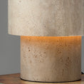 Load image into Gallery viewer, Kennett Travertine Table Lamp