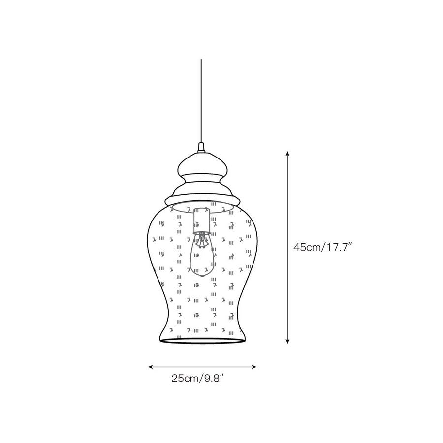 Kichler Everly Pendant Lamp – detail 3 — Dimension drawings 1