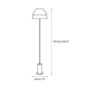 Kobi Floor Lamp – detail 3 — Dimension drawings 1