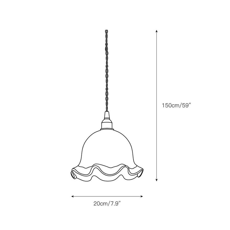 Komans Pendant Lamp – detail 3 — Dimension drawings 1