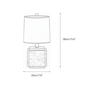 Kovac Table Lamp – detail 3 — Dimension drawings 1