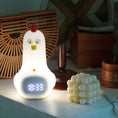 Load image into Gallery viewer, KunFu Chicken Alarm Clock Night Light (built-in battery)