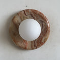 Load image into Gallery viewer, Orli Red Marble Sconce