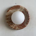 Load image into Gallery viewer, Orli Red Marble Sconce