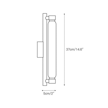 La Roche Wall Lamp – detail 3 — Dimension drawings 1