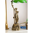 Charger l'image dans la visionneuse de la galerie, Lady Statue Glass Table Lamp