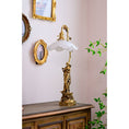 Charger l'image dans la visionneuse de la galerie, Lady Statue Glass Table Lamp