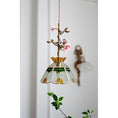 Load image into Gallery viewer, Lalique Rose Glass Pendant Lamp