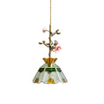Load image into Gallery viewer, Lalique Rose Glass Pendant Lamp
