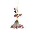 Load image into Gallery viewer, Lalique Rose Glass Pendant Lamp