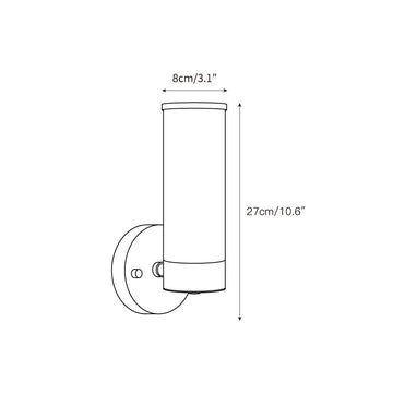 Lampatron Alabaster Wall Lamp – detail 3 — Dimension drawings 1