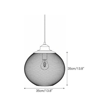 Lanister Mesh Swag Lights – detail 4 — Dimension drawings 2