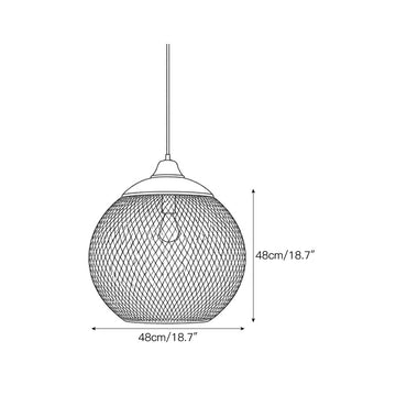 Lanister Mesh Swag Lights – detail 5 — Dimension drawings 3
