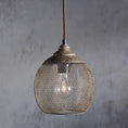 Load image into Gallery viewer, Lanister Mesh Pendant Lamp