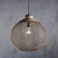 Load image into Gallery viewer, Lanister Mesh Pendant Lamp
